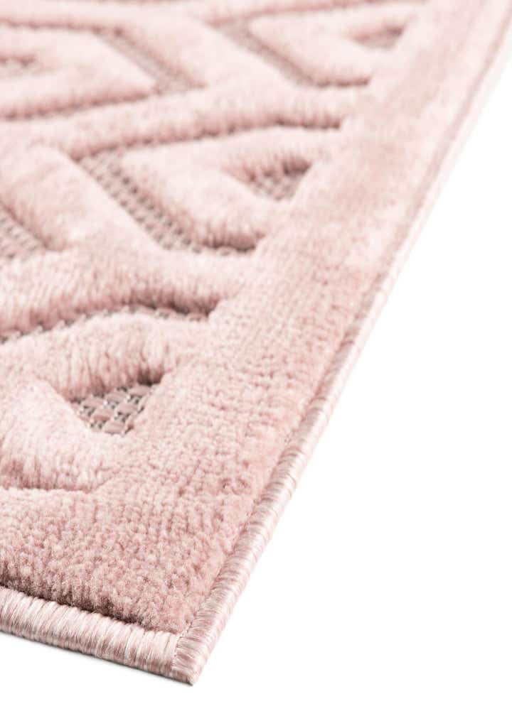 2' x 8' Easy-Clean Trellis Textured Indoor / Outdoor Runner Rug