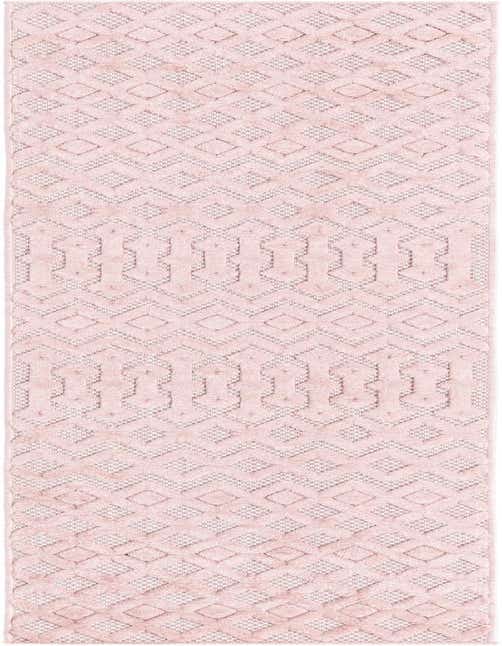 2' x 8' Easy-Clean Trellis Textured Indoor / Outdoor Runner Rug
