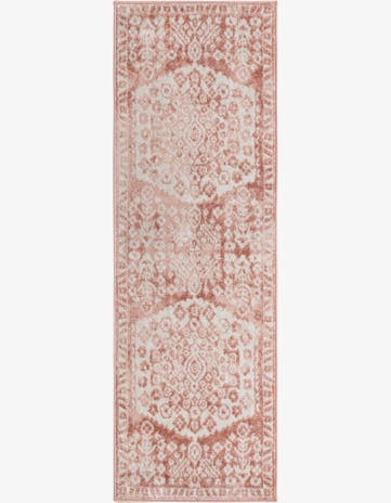 Pink Oxford Runner Rug