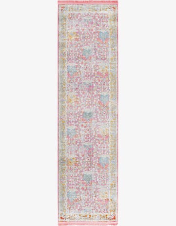 Pink Paragon Runner Rug