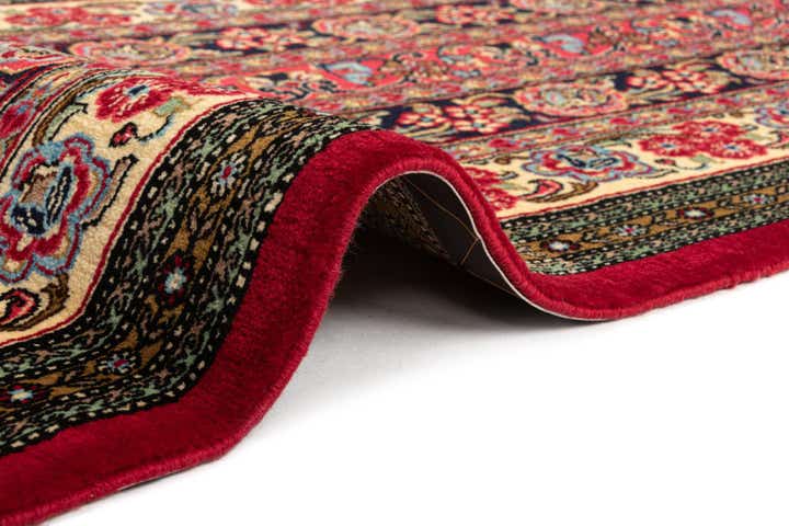 2' 7 x 6' 5 Hand Knotted Qom Persian Runner Rug