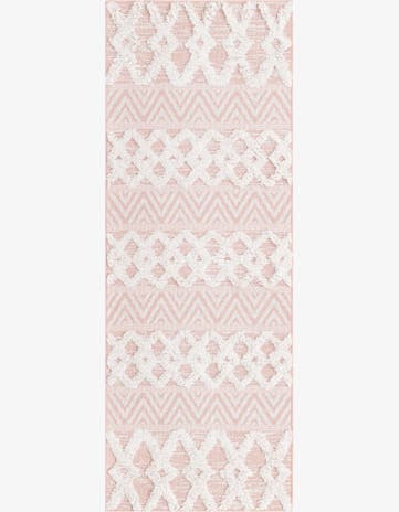 Pink Sabrina Soto Casa Valencia Runner Rug