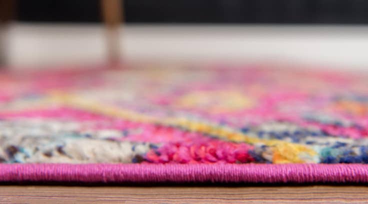 Detail image of 2' 7 x 10' Washable Santa Fe Runner Rug