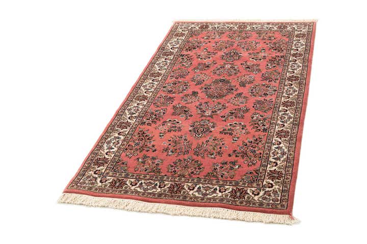 3' 3 x 6' 7 Hand Knotted Sarough Oriental Wool Runner Rug