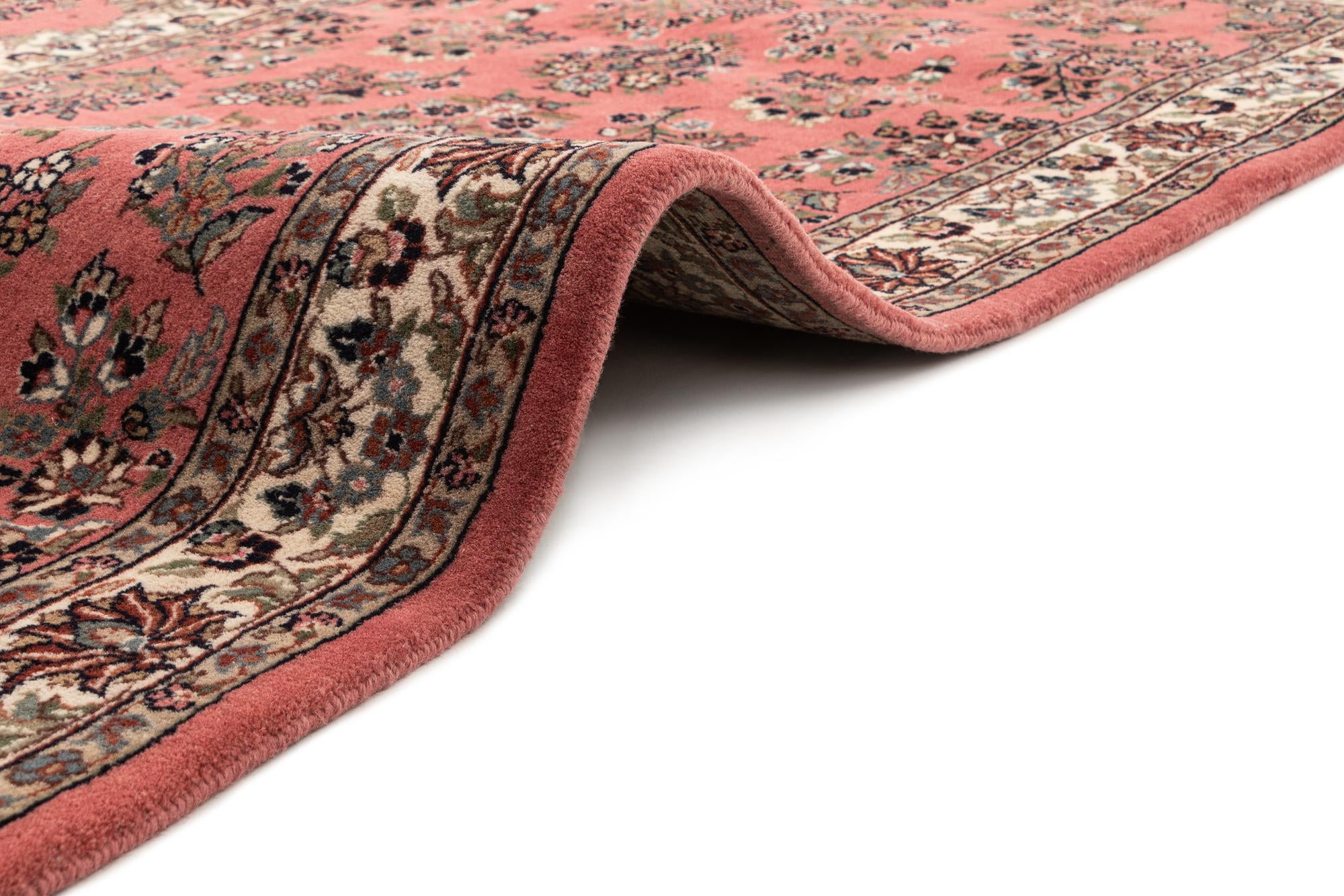 3' 3 x 6' 7 Hand Knotted Sarough Oriental Wool Runner Rug