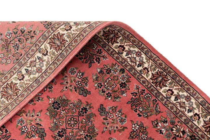 3' 3 x 6' 7 Hand Knotted Sarough Oriental Wool Runner Rug