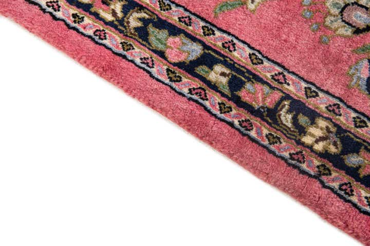 2' 4 x 12' 2 Hand Knotted Sarough Wool Runner Rug