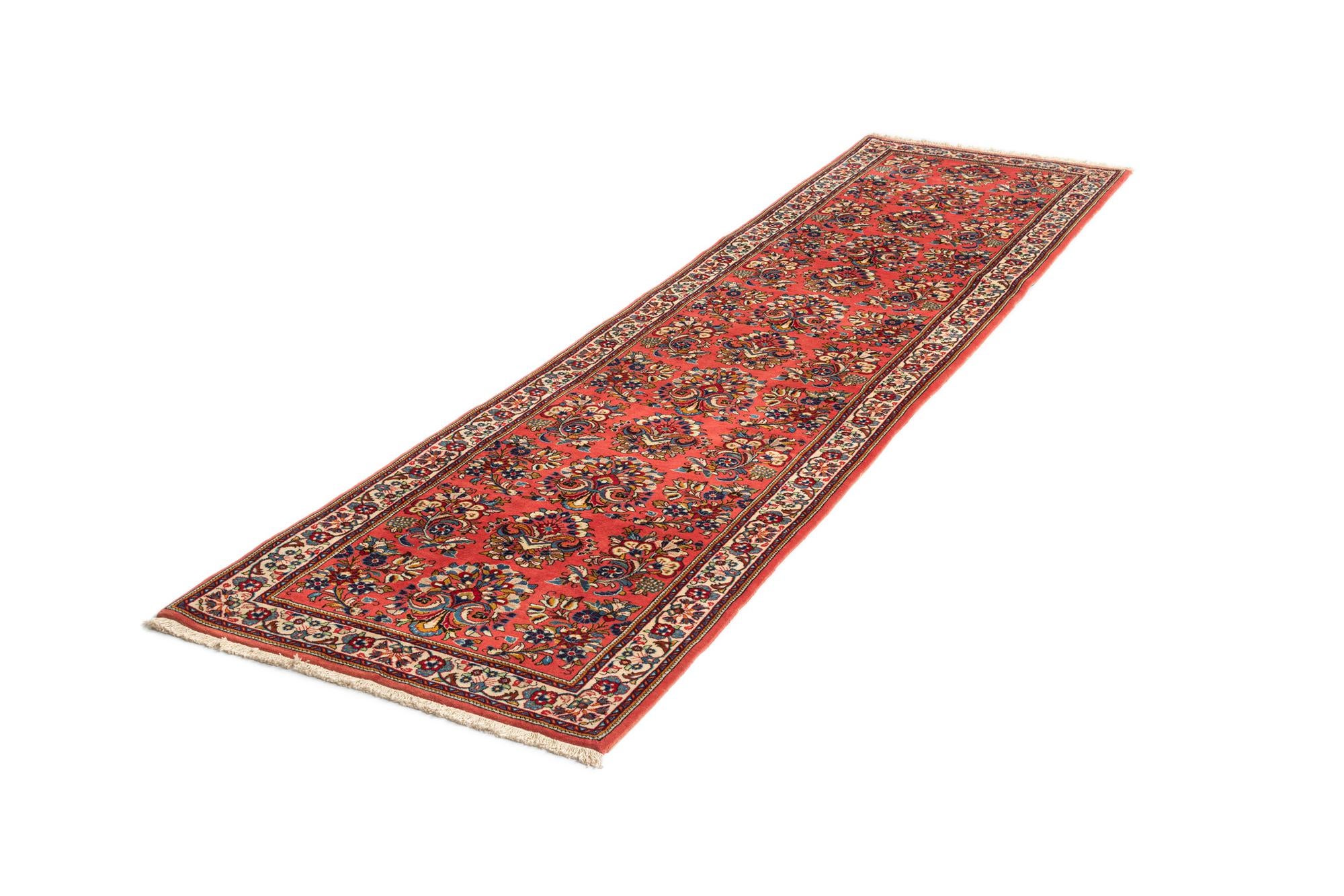 2' 7 x 10' 6 Sarouk Wool Runner Rug