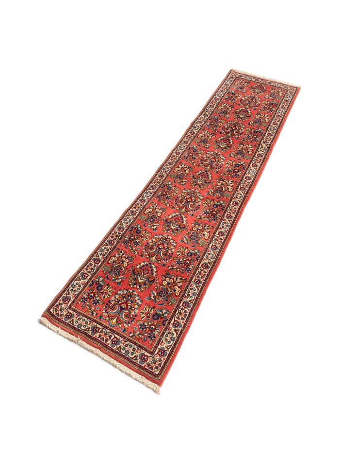 Detail image of 2' 7 x 10' 6 Sarouk Wool Runner Rug