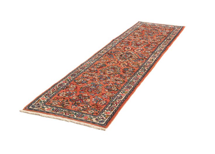 Detail image of 2' 6 x 9' 9 Sarouk Wool Runner Rug