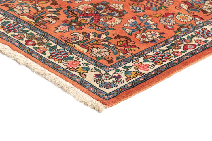 Detail image of 2' 6 x 9' 9 Sarouk Wool Runner Rug