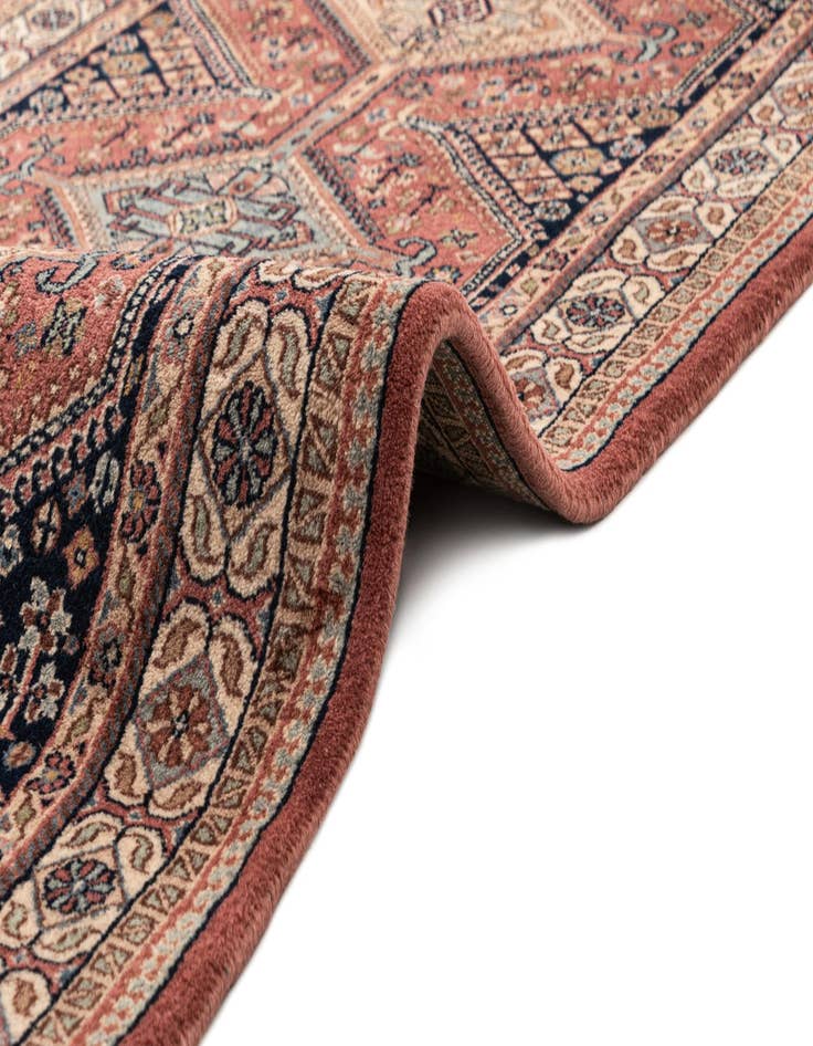 Detail image of 3' x 9' 6  Hand Knotted Shirvan Wool Runner Rug