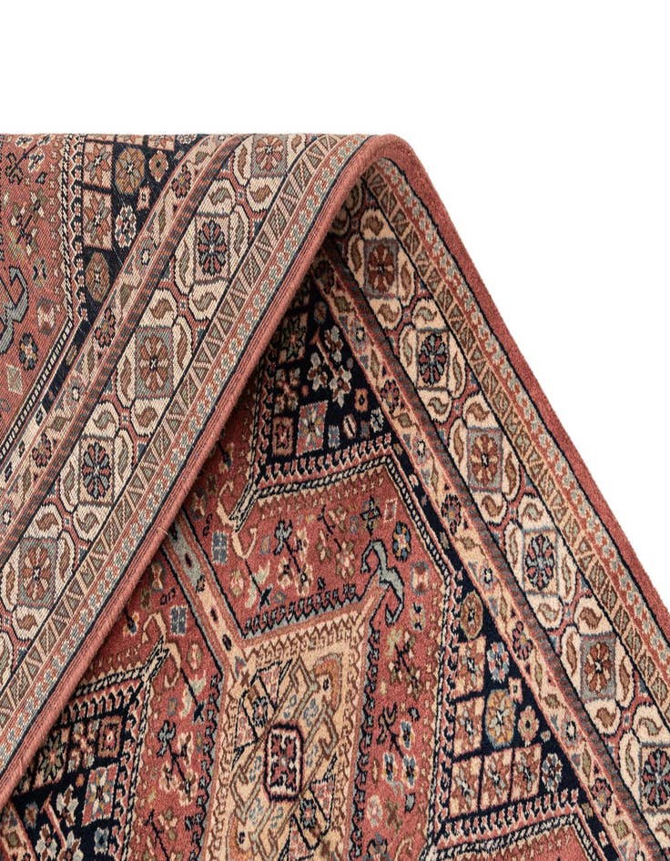 Detail image of 3' x 9' 6  Hand Knotted Shirvan Wool Runner Rug