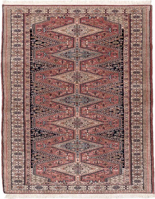 3' x 9' 6 Hand Knotted Shirvan Wool Runner Rug
