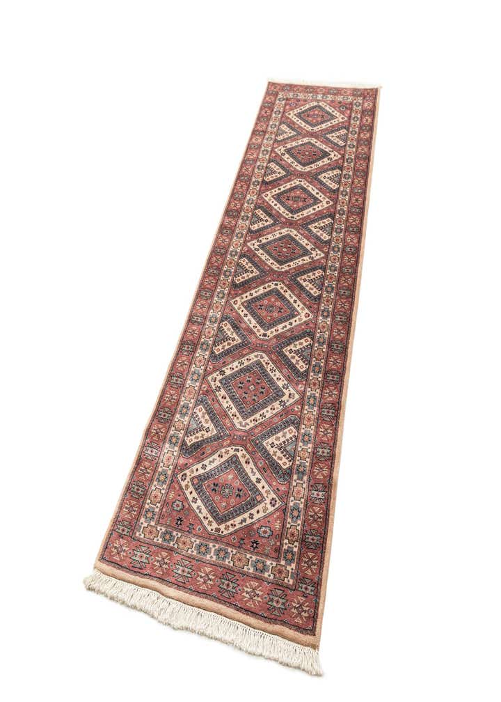 3' 2 x 9' 10 Hand Knotted Shirvan Wool Runner Rug
