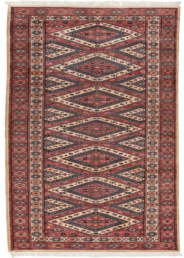 3' 2 x 9' 10 Hand Knotted Shirvan Wool Runner Rug