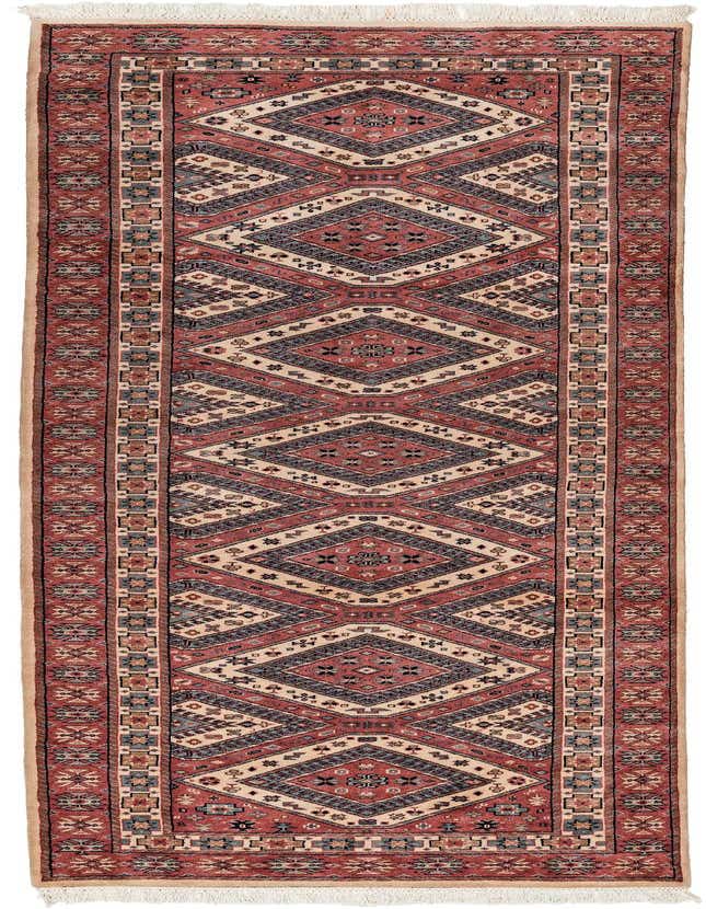 3' 2 x 9' 10 Hand Knotted Shirvan Wool Runner Rug