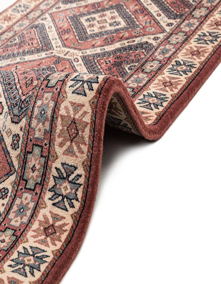 Detail image of 3' 1 x 11' 6  Hand Knotted Shirvan Wool Runner Rug