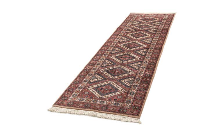 3' x 10' Hand Knotted Shirvan Wool Runner Rug