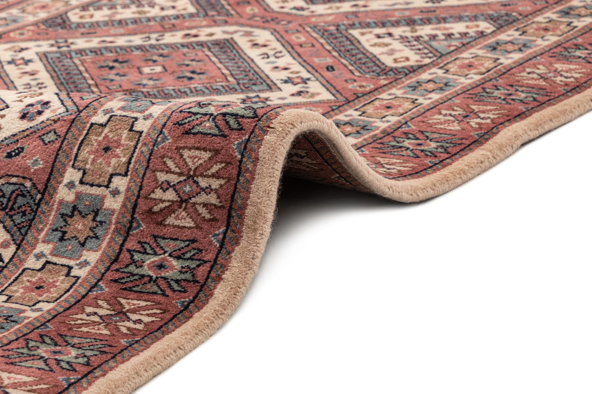 3' x 10' Hand Knotted Shirvan Wool Runner Rug