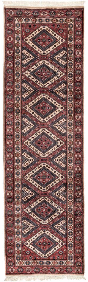 Detail image of 3' x 10' Hand Knotted Shirvan Wool Runner Rug