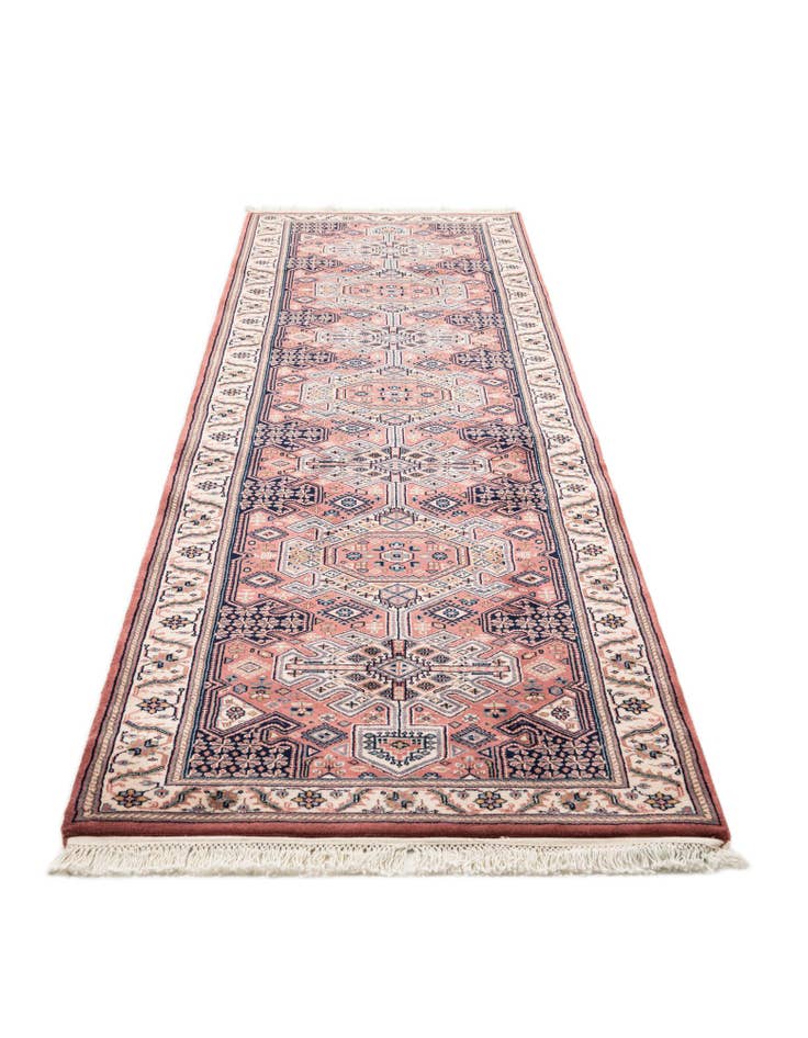 Detail image of 3' x 10' Hand Knotted Shirvan Oriental Wool Runner Rug