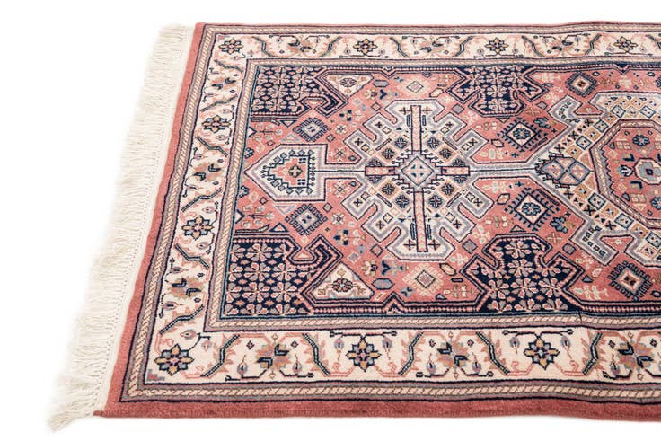Detail image of 3' x 10' Hand Knotted Shirvan Oriental Wool Runner Rug