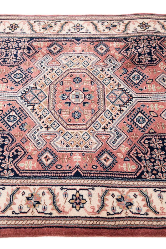 Detail image of 3' x 10' Hand Knotted Shirvan Oriental Wool Runner Rug