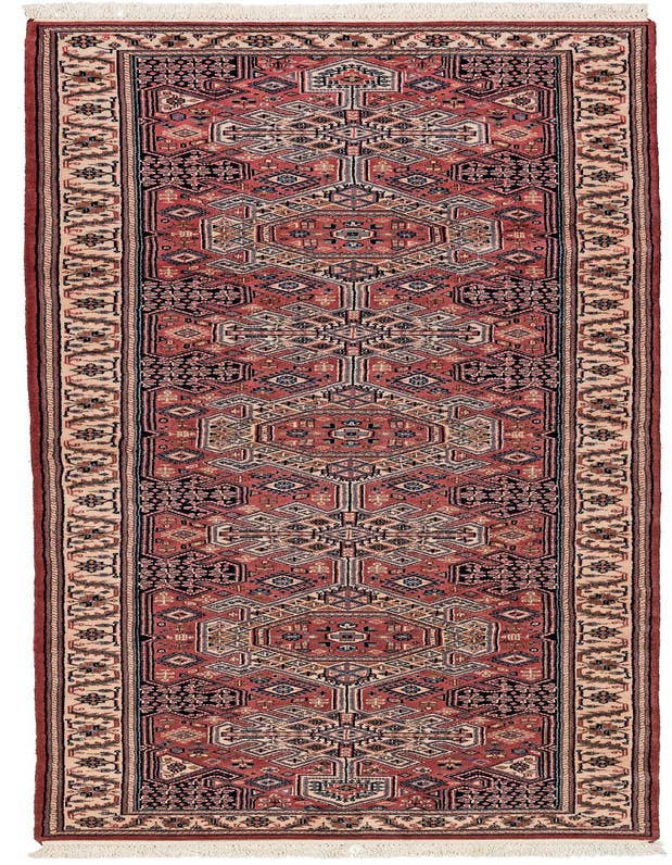 Detail image of 3' x 10' Hand Knotted Shirvan Oriental Wool Runner Rug