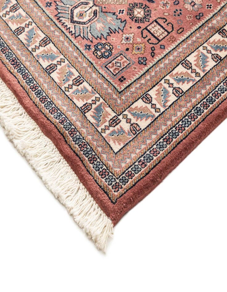 Detail image of 3' 2 x 9' 8 Hand Knotted Shirvan Wool Runner Rug