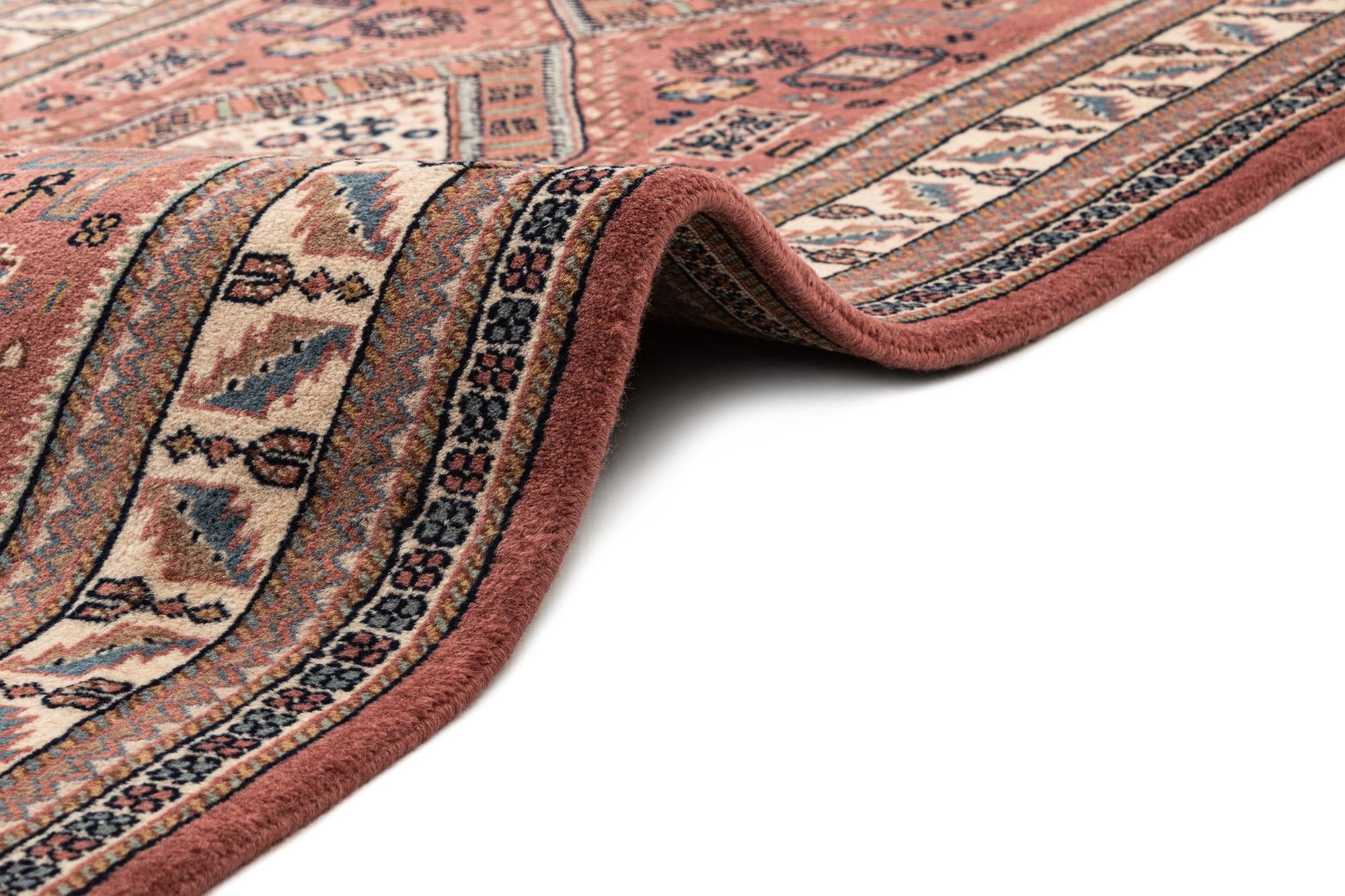 3' 2 x 9' 8 Hand Knotted Shirvan Wool Runner Rug