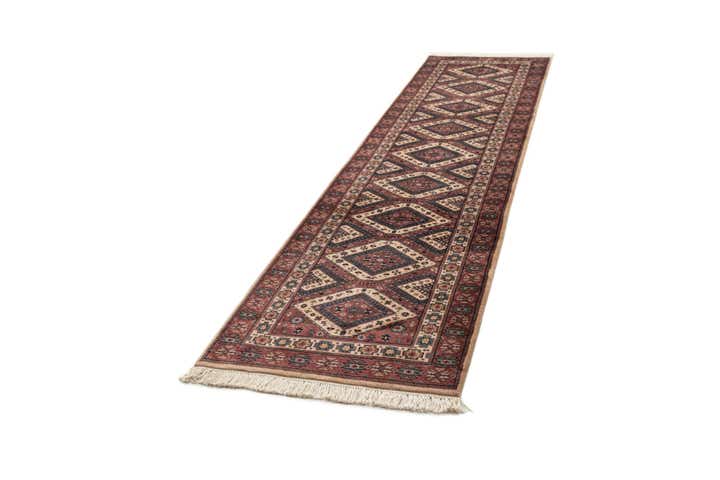 3' x 11' 3 Hand Knotted Shirvan Wool Runner Rug