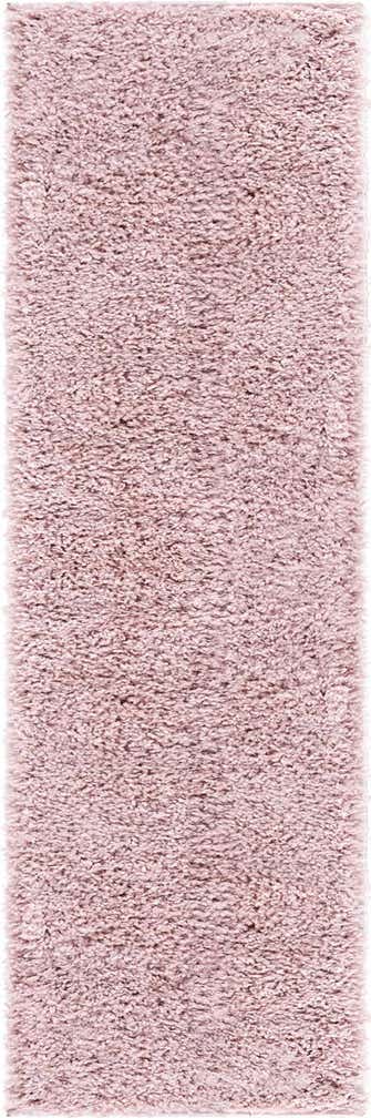 2' x 6' 9 Soft Solid Shag Runner Rug