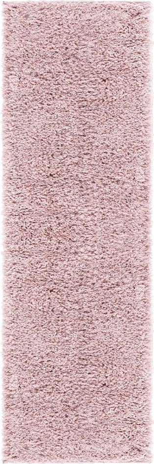Detail image of 2' x 6' 9 Soft Solid Shag Runner Rug