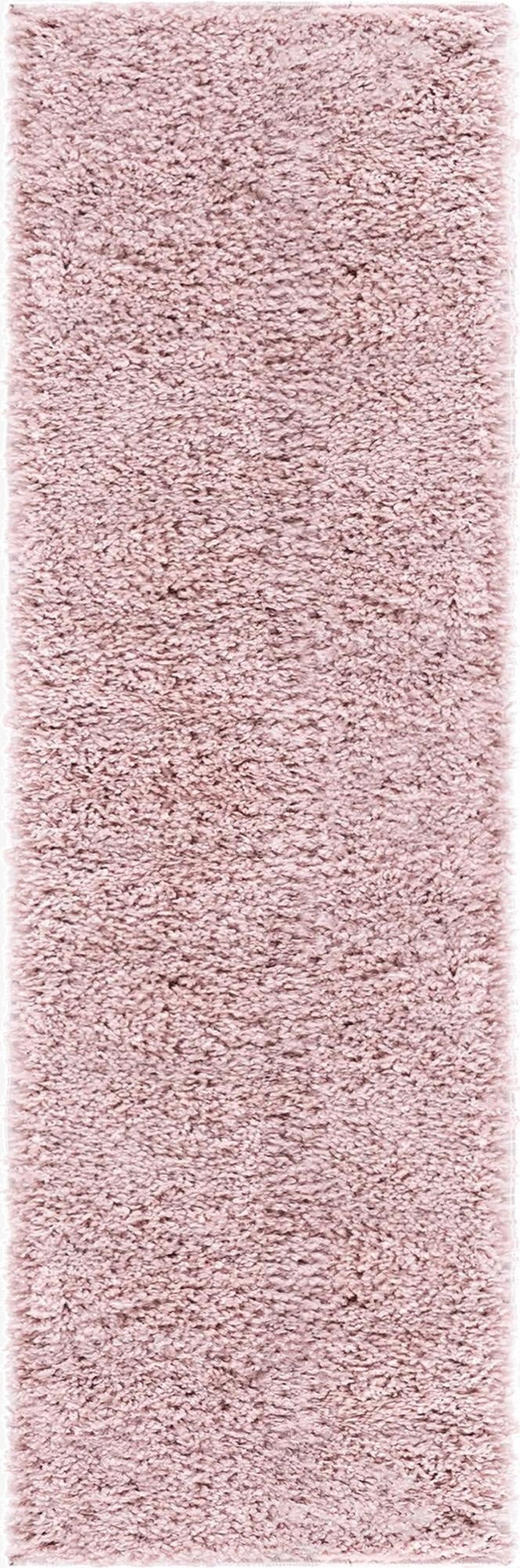 Primary image 2' x 6' 9 Soft Solid Shag Runner Rug