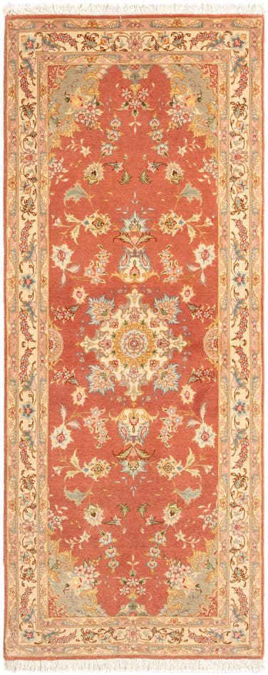 Detail image of 2' 8 x 6' 7 Tabriz Runner Rug