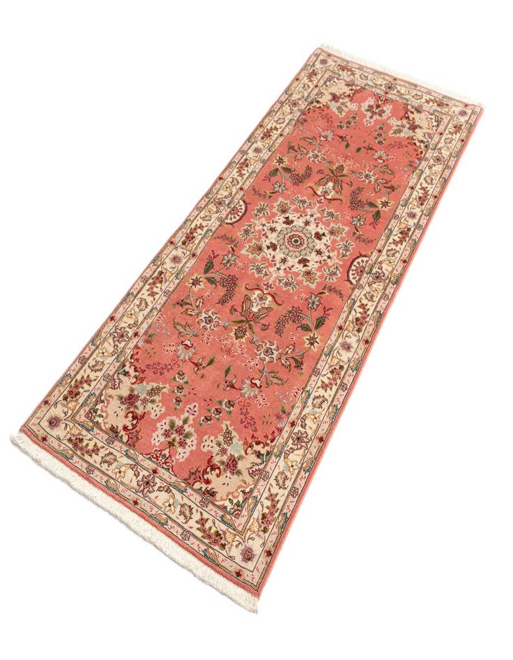 Detail image of 2' 7 x 6' 6 Tabriz Runner Rug