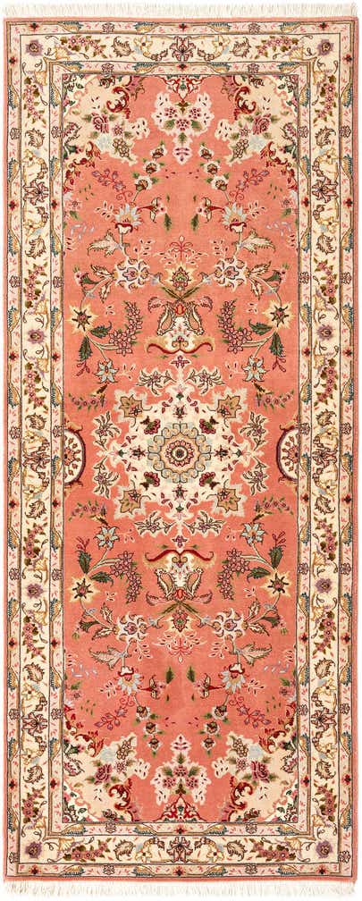 2' 7 x 6' 6 Tabriz Runner Rug