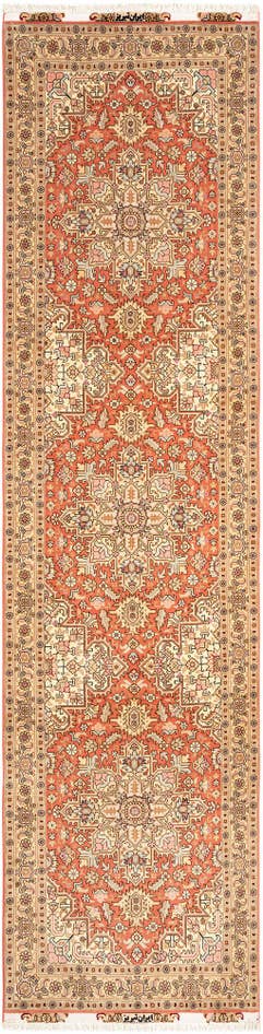 Detail image of 2' 7 x 10' Tabriz Runner Rug