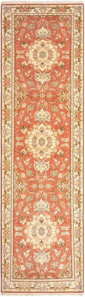 3' 1 x 10' 5 Tabriz Runner Rug