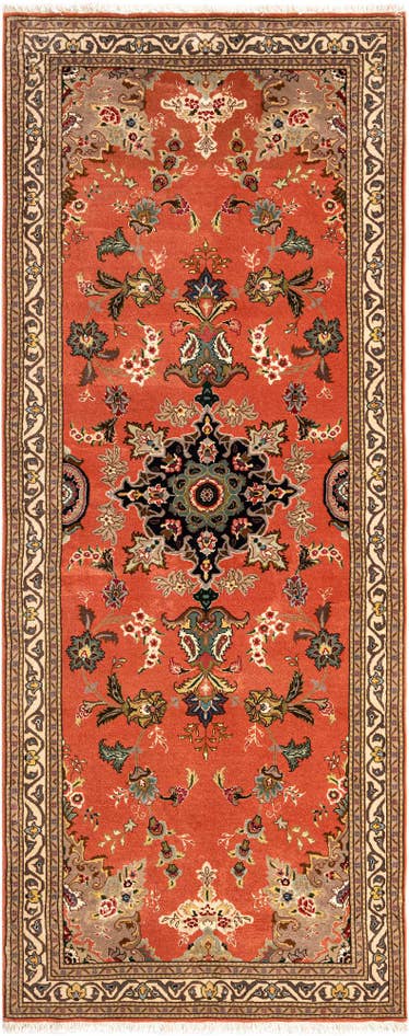 Detail image of 2' 9 x 6' 9 Tabriz Runner Rug