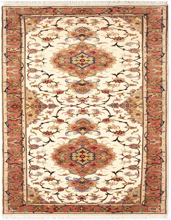 Detail image of 2' 6 x 7' 6 Tabriz Runner Rug