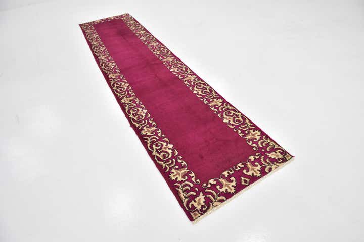 2' 8 x 11' 3 Hand Knotted Tabriz Persian Wool Runner Rug
