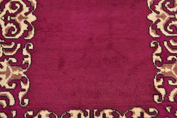 Detail image of 2' 8 x 11' 3 Hand Knotted Tabriz Persian Wool Runner Rug