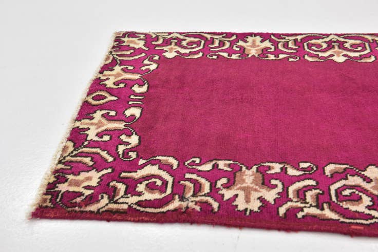 Detail image of 2' 8 x 11' 3 Hand Knotted Tabriz Persian Wool Runner Rug