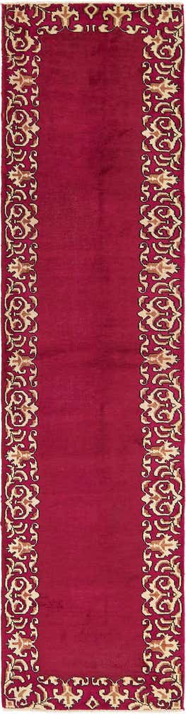 2' 8 x 11' 3 Hand Knotted Tabriz Persian Wool Runner Rug