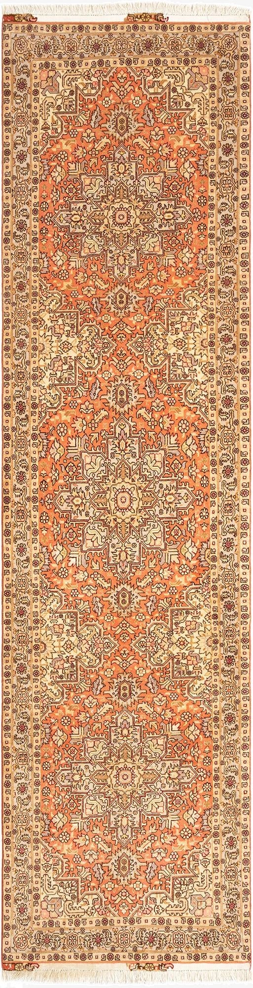 2' 7 x 9' 10 Tabriz Runner Rug