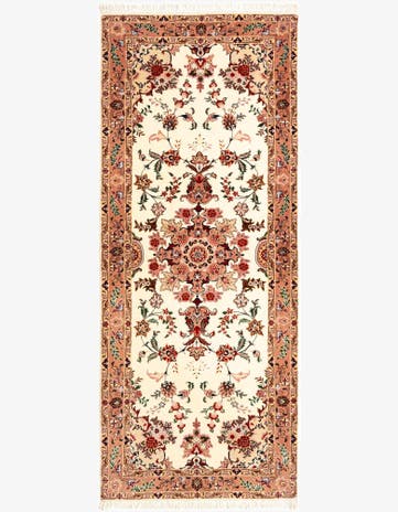 2' 9 x 6' 8 Tabriz Runner Rug