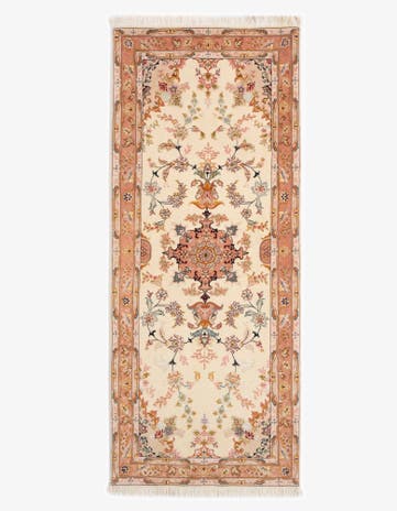 2' 7 x 6' 5 Tabriz Runner Rug