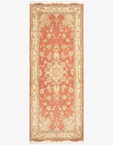 2' 9 x 7' 2 Tabriz Runner Rug